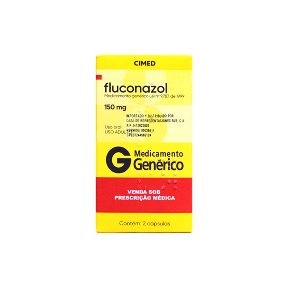 FLUCONAZOL 150MG CAP X 2 (CIMED)